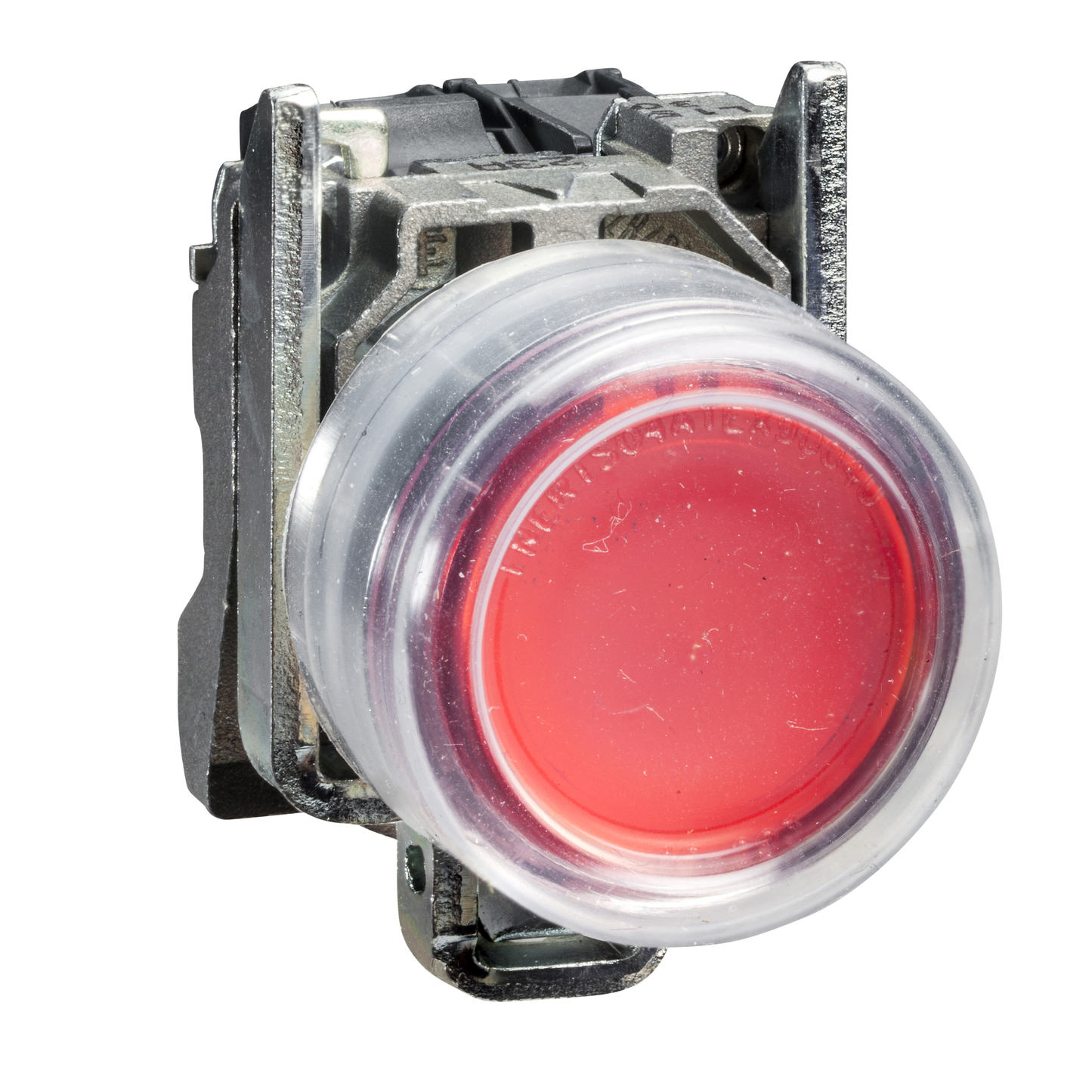 Schneider Electric-XB4BP42-Harmony XB4 - bouton poussoir à impulsion - Ø22 - capuchonné - rouge - 1O - vis