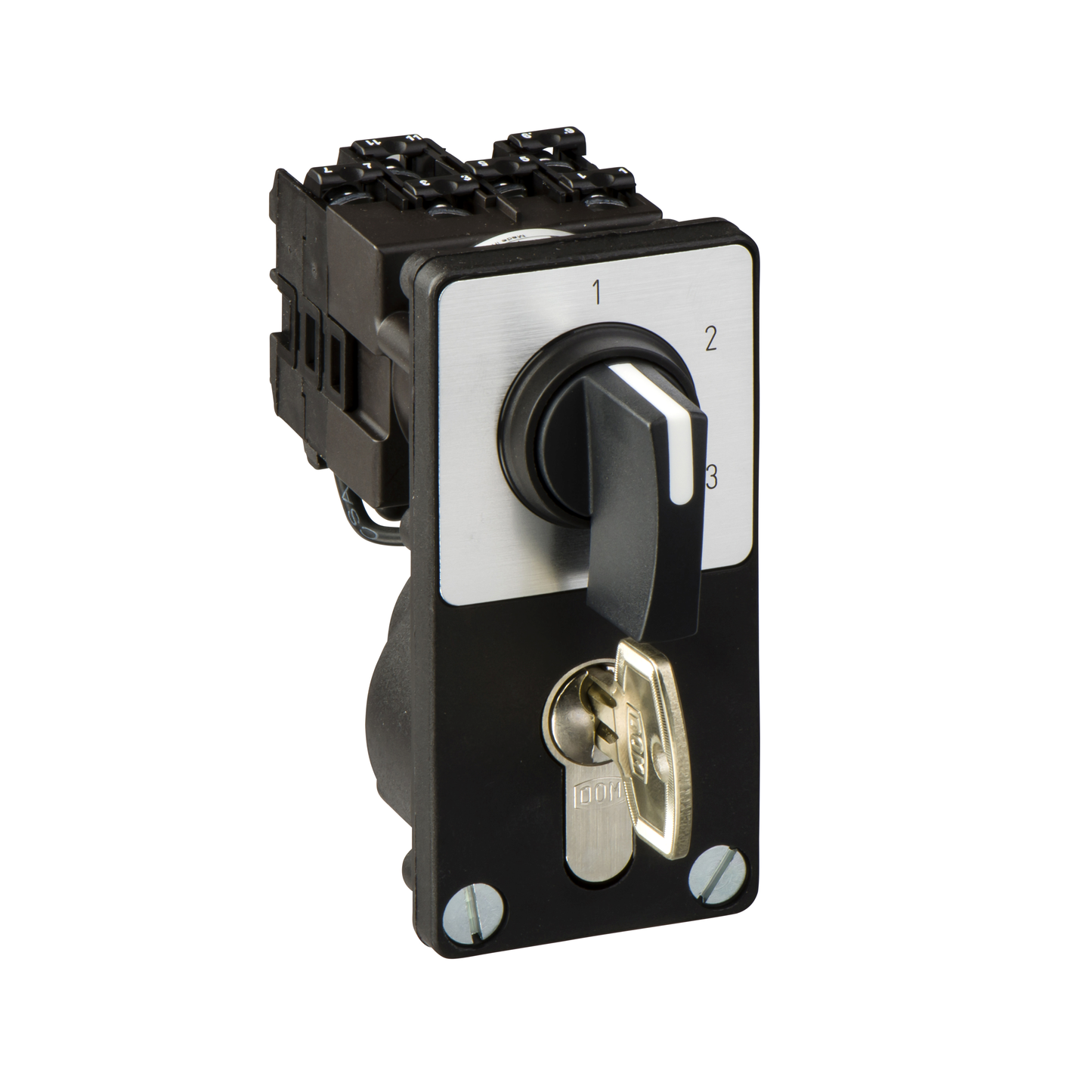 Schneider Electric-K1F013NZ4-Harmony - commutateur à cames à gradins - 2 pôles - 60° - 12A - fixation par vis
