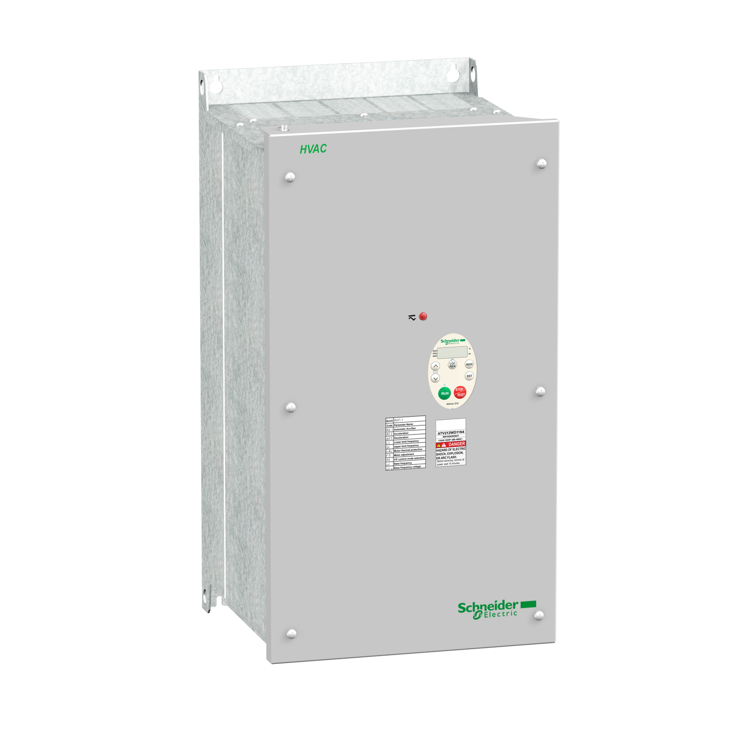 Schneider Electric-ATV212WD15N4-Altivar - ATV212 variateur de vitesse - 3ph - 15kW - 20hp - 480V - CEM - IP55