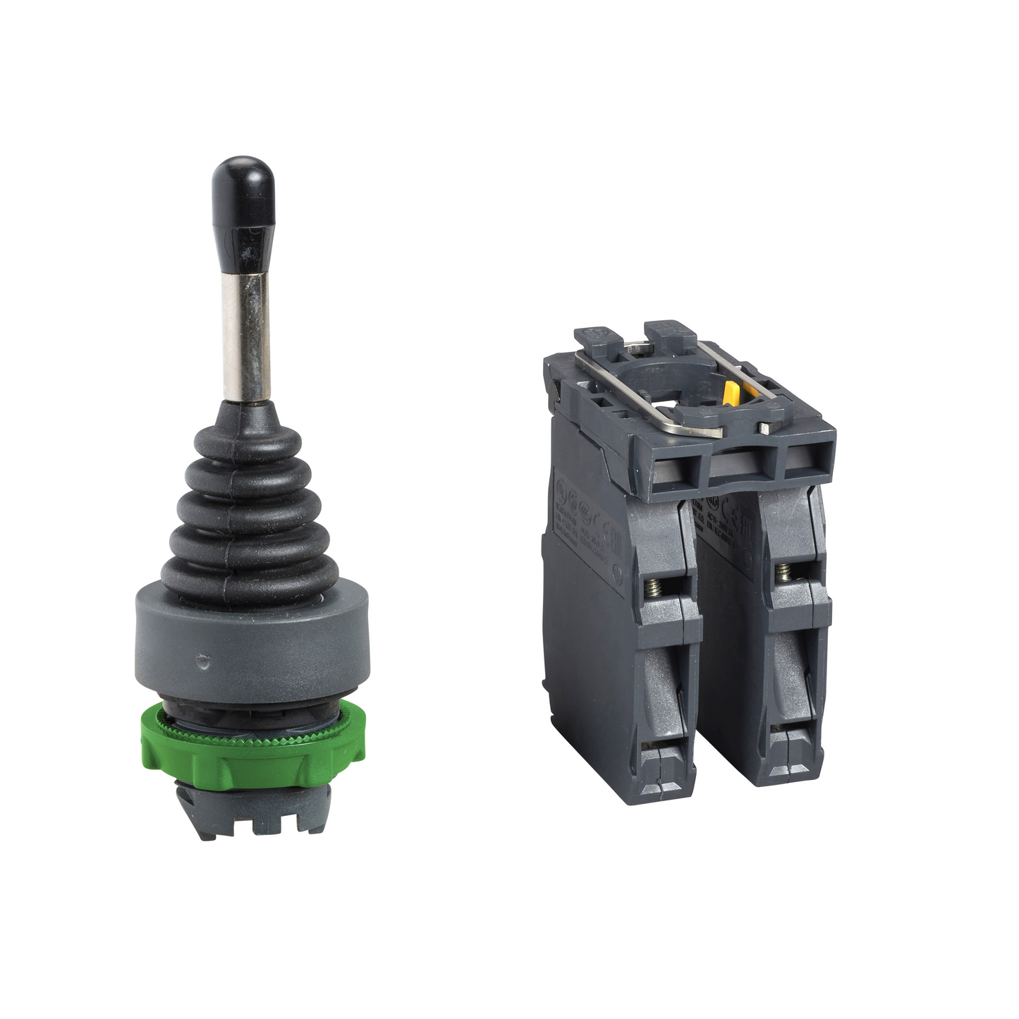 Schneider Electric-XD5PA24-Harmony manipulateur Ø22 - 4 positions à rappel vers 0 position - 1 F