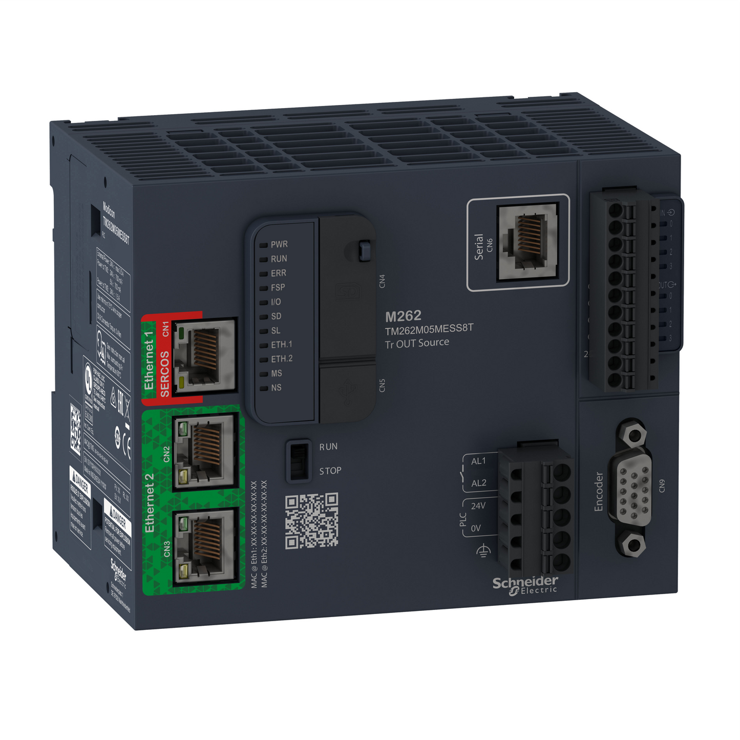 Schneider Electric-TM262M05MESS8T-Modicon M262 Logiq/Motion 4a.