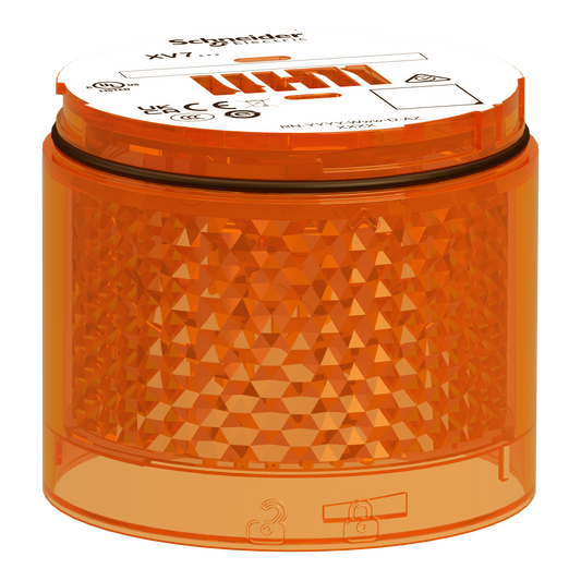 Schneider Electric-XVB7C65-Bloc lumineux flash orange