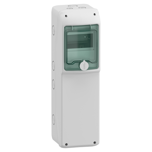 Schneider Electric-13164M-Mureva coffret Polyvalent face lisse 5 Modules 138x460mm