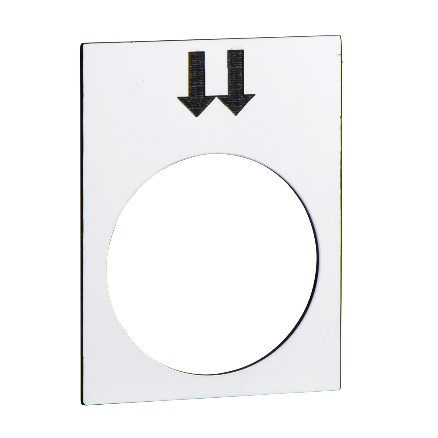 Schneider Electric-ZB2BY4908-Harmony - étiquette - 30x40mm - blanc - droite GV