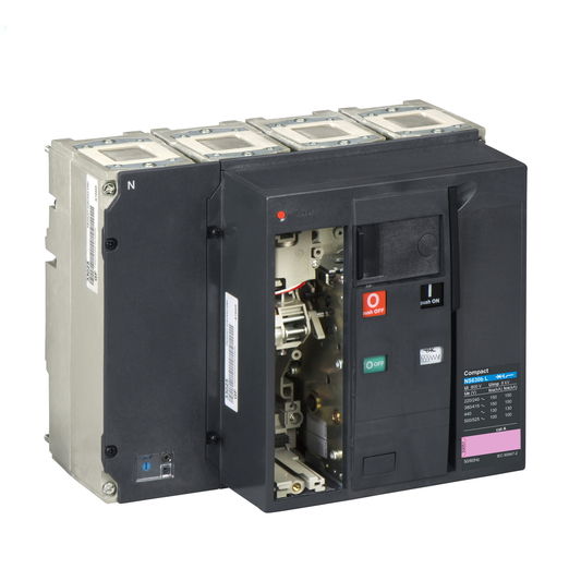 Schneider Electric-33276-ComPact NS630L - bloc coupure - 4P - 150kA - fixe électrique