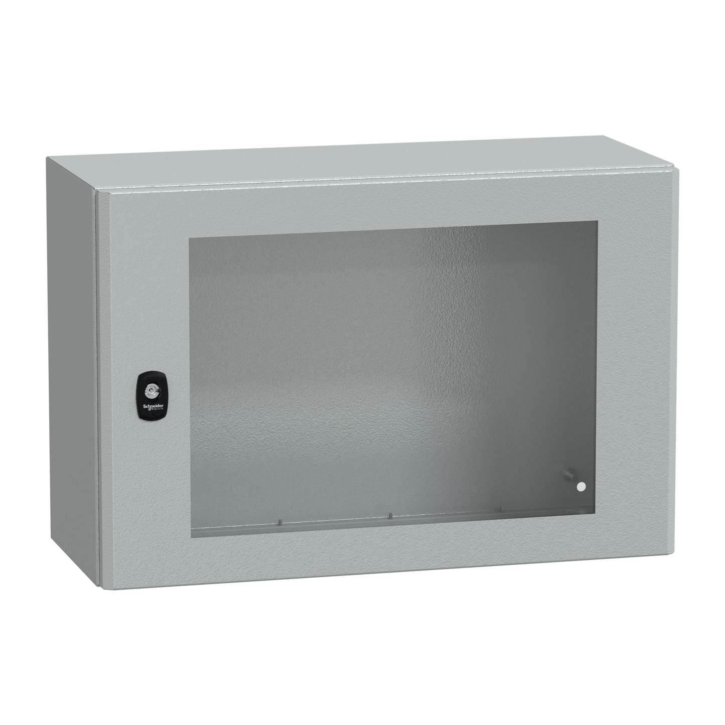 Schneider Electric-NSYS3D4625T-PanelSeT S3D - Enveloppe acier - H400xL600xP250 mm - porte vitrée