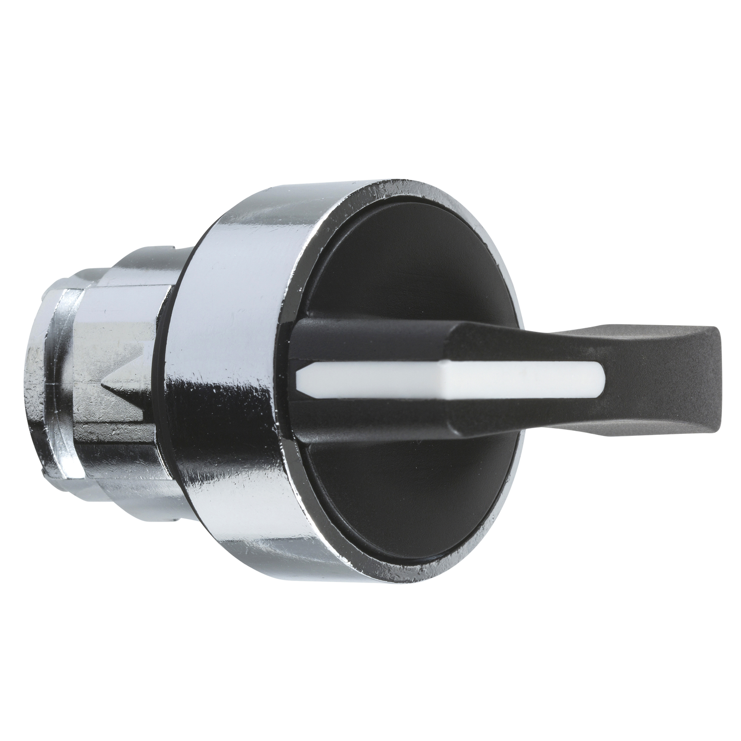 Schneider Electric-ZB4BJ8-Harmony XB4 - tête bouton tournant à crosse - Ø22 - 3 pos rap DC - noir