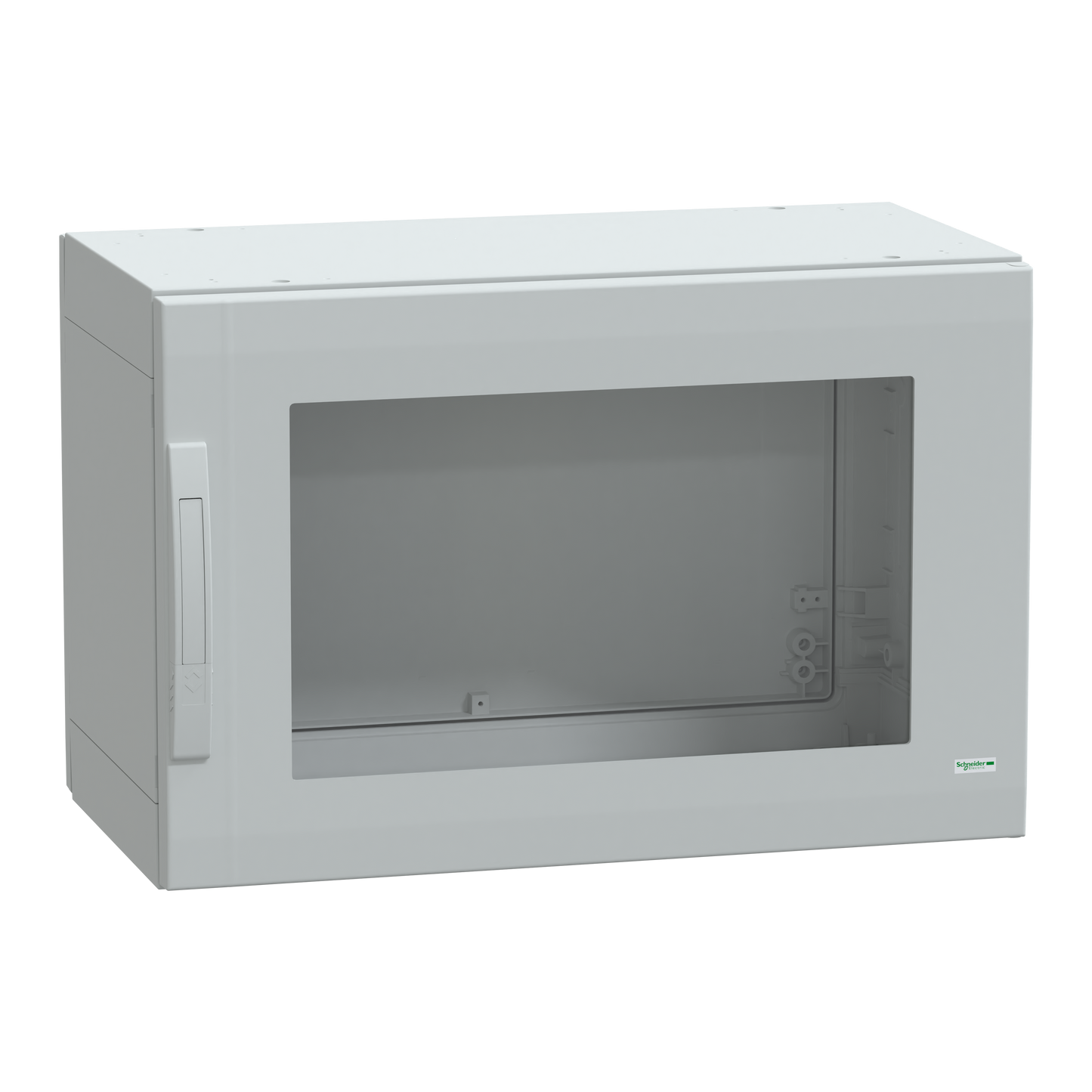 Schneider Electric-NSYPLA574TG-Thalassa - Armoire polyester 500x750x420 - IP65 - vitrée Ral 7035
