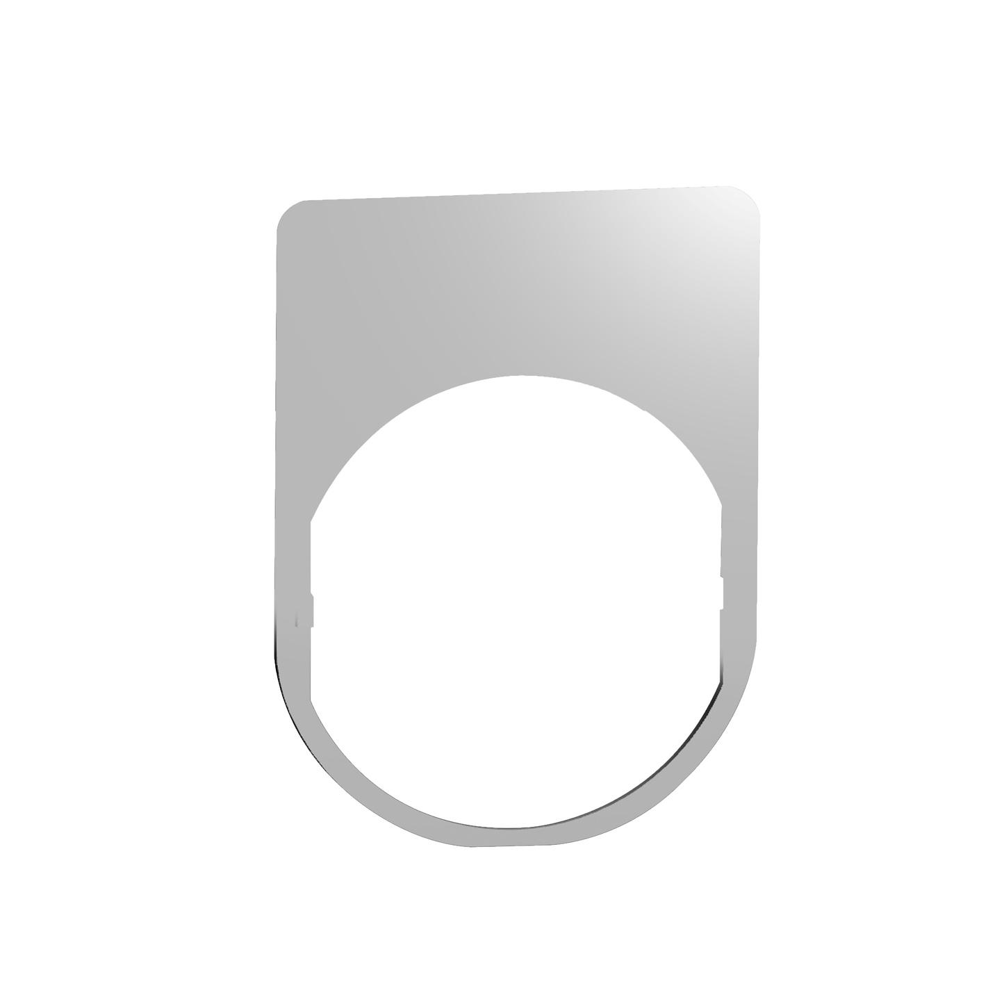Schneider Electric-ZBYM2101-BLANK LEGEND PLATE