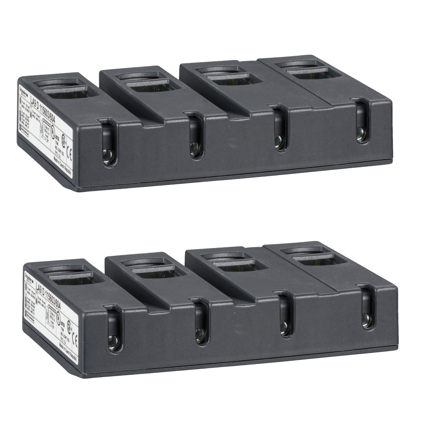 Schneider Electric-LA9D115604-JEU DE 2 BLOCS POUR CABLE