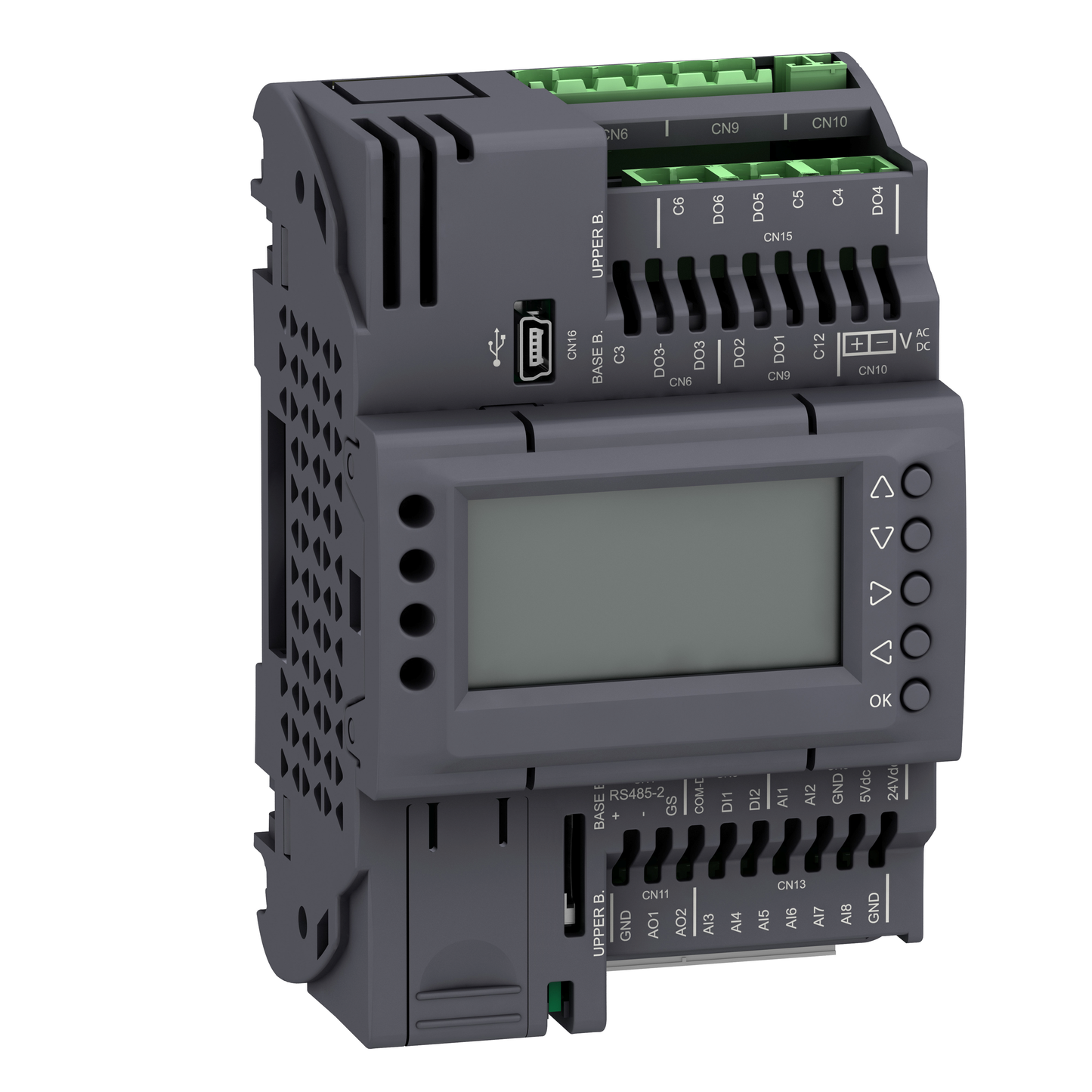Schneider Electric-TM172ODM18R-M172 OPT. DISPLAY 18 I/OS, 2 RS485