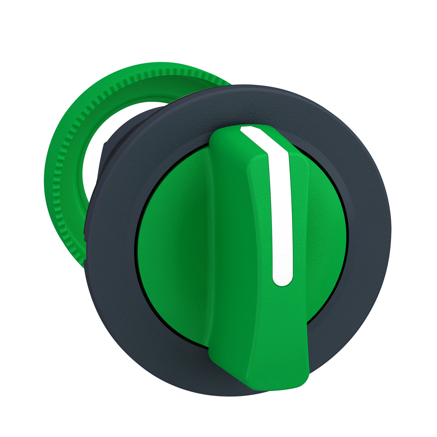 Schneider Electric-ZB5FD803-Harmony XB5 - tête bouton à manette - flush - 3 pos rap de D au C - vert