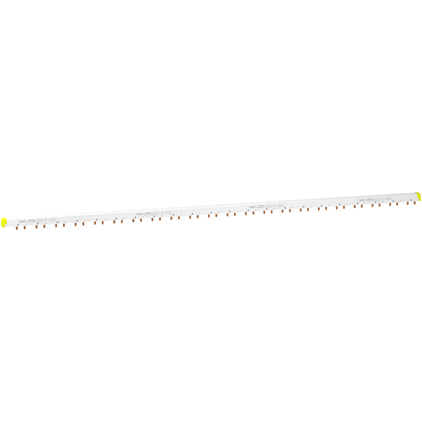 Schneider Electric-A9XAH557-Acti9 iC60 - peigne à dents - 3 x auxiliaire+N+1P - 100A - 57 modules 18mm