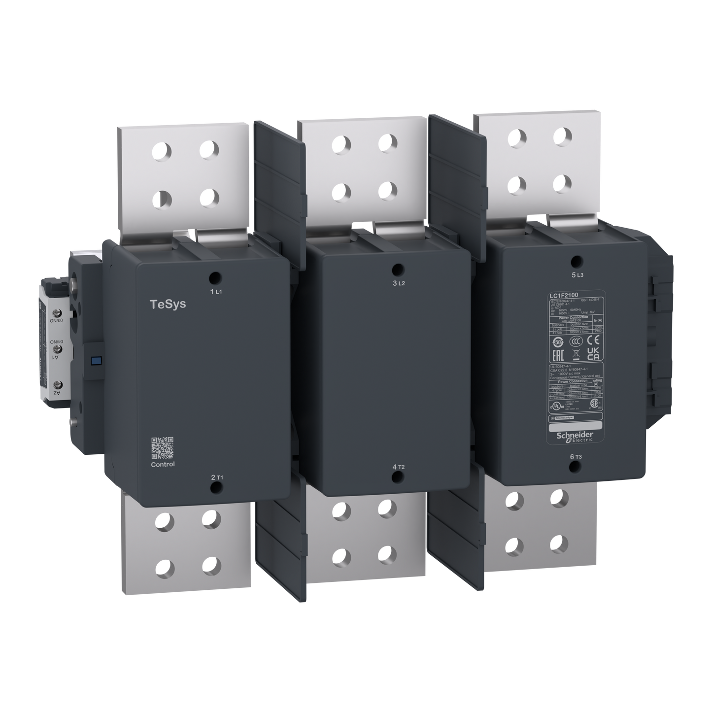 Schneider Electric-LC1F2100M7-TeSys F - Cont 2100a 3p 220v-50/60hz