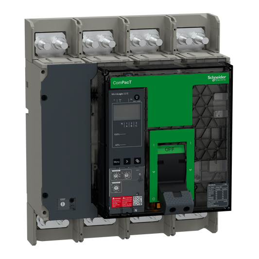 Schneider Electric-C160N42EFM-ComPacT NS1600N - disjoncteur - MicroLogic 2.E 1600A - 4P - 50kA - fixe - manuel