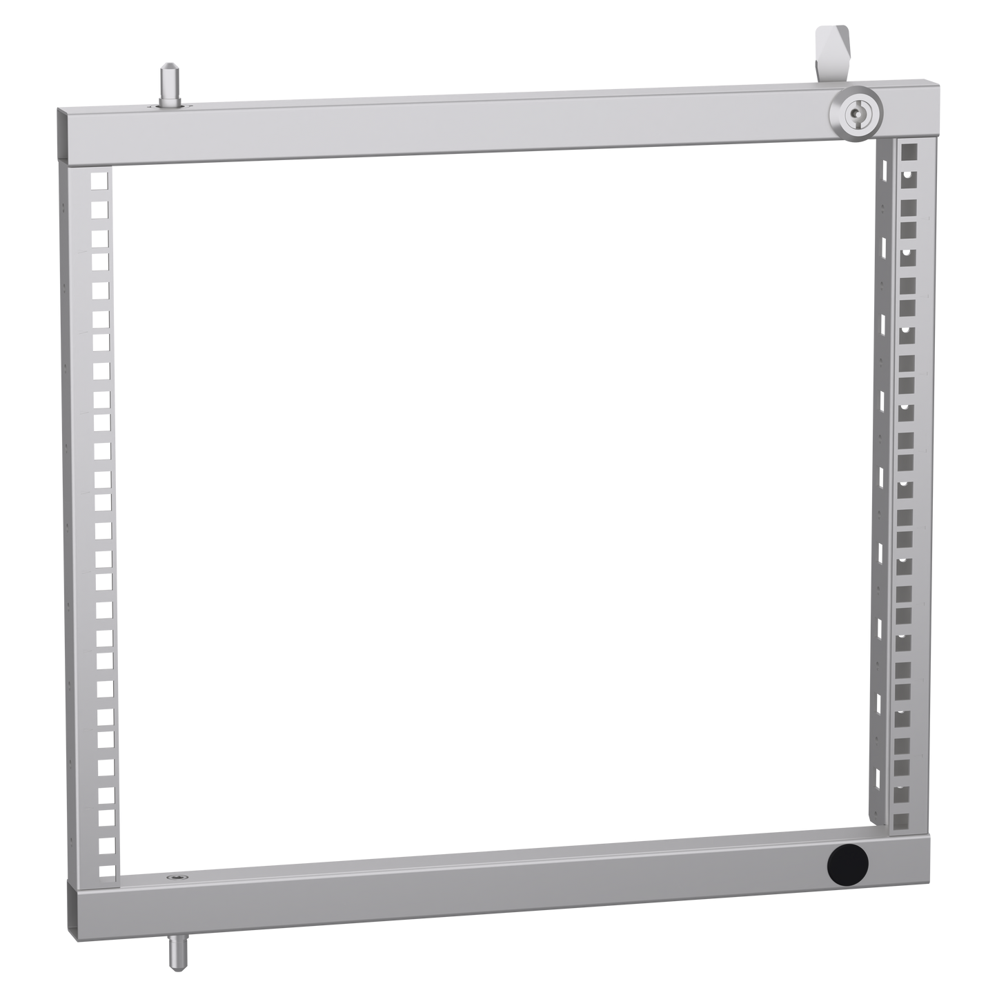 Schneider Electric-NSYRSWP9-PanelSeT Accessoires - châssis pivotant 19p - partiel - 9U - H468xL600/800mm