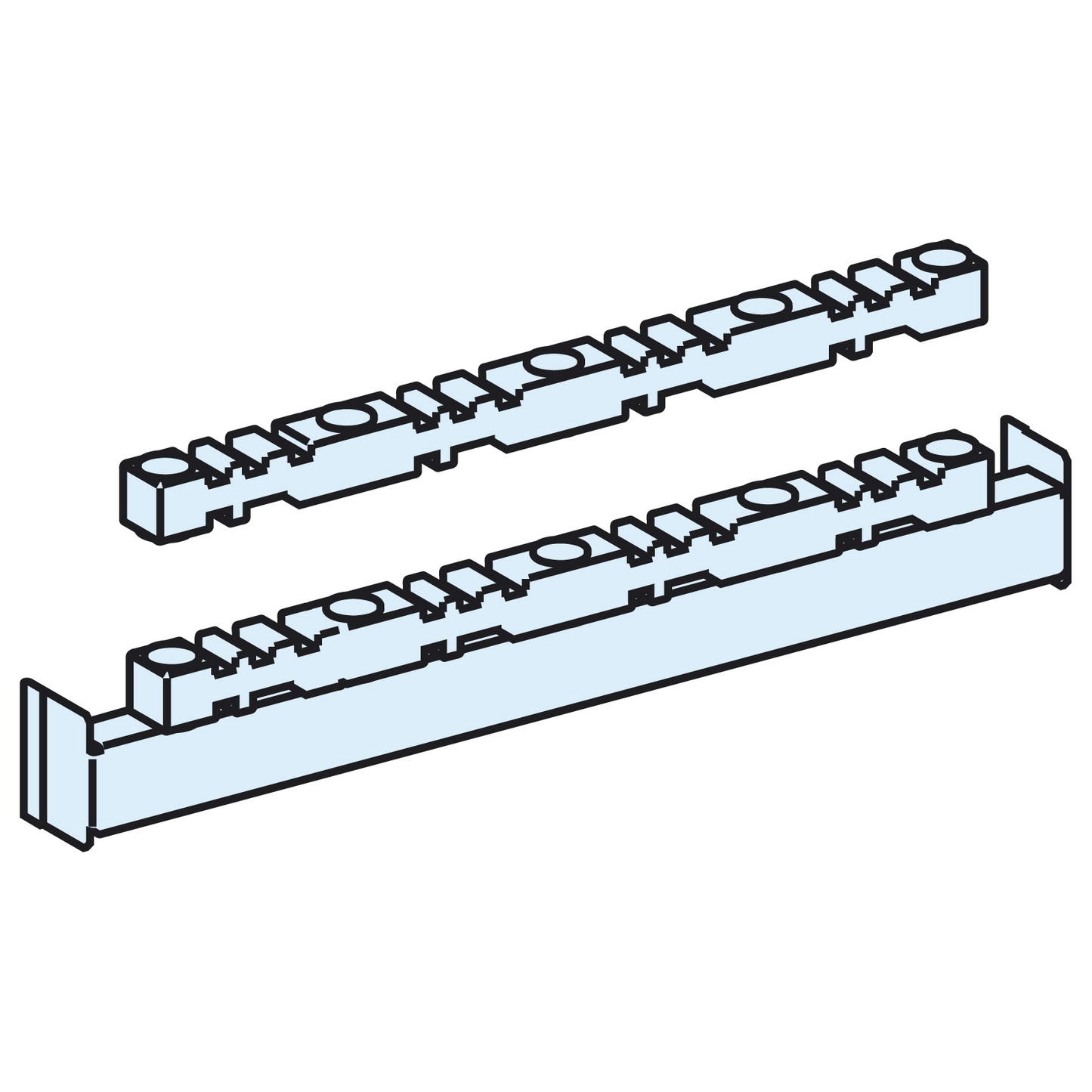 Schneider Electric-LVS04694-PrismaSeT P - Support barres - entraxe 115