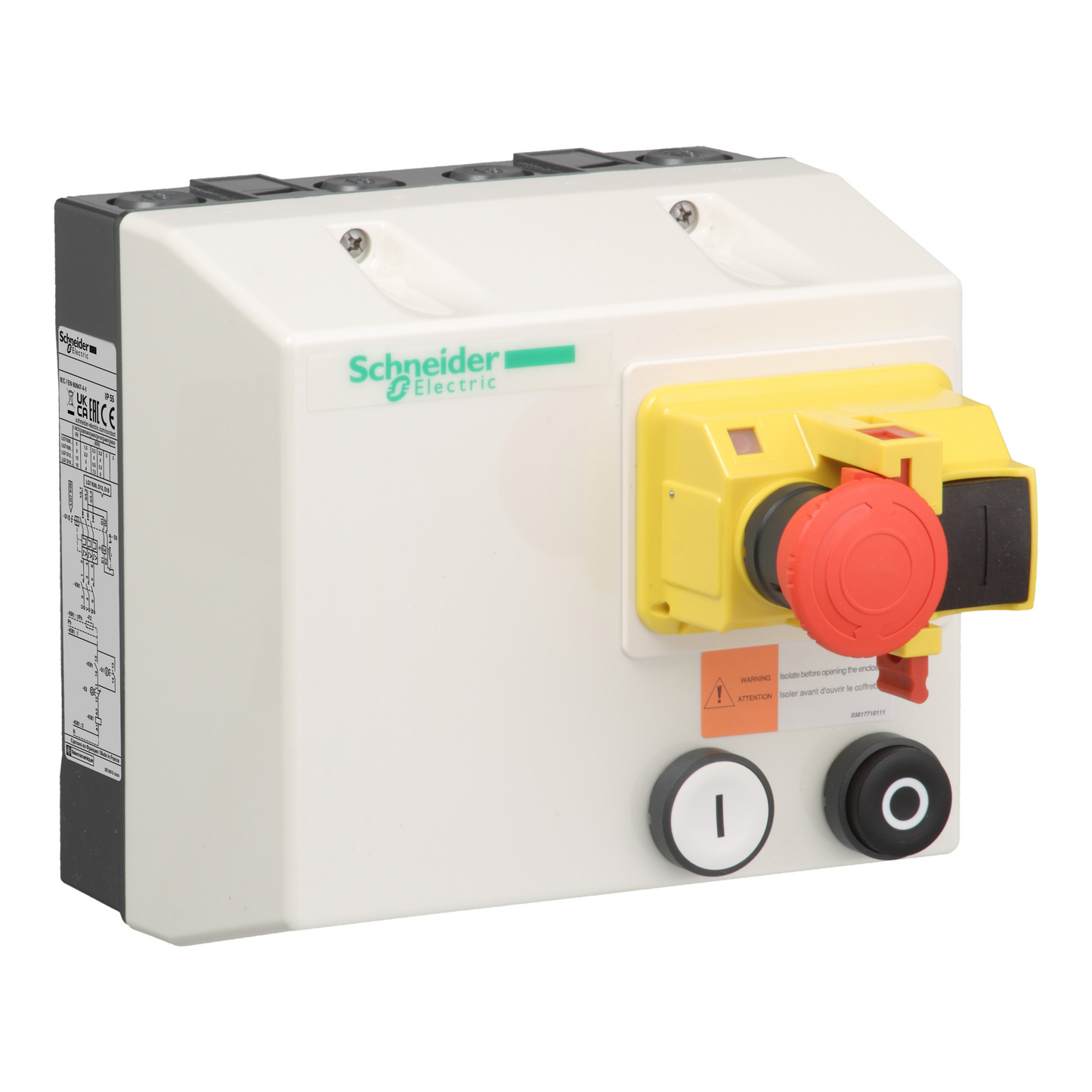 Schneider Electric-LG7K06M706-TeSys LG7K - démarreur en coffret - 1..1,6A - bobine 220Vca