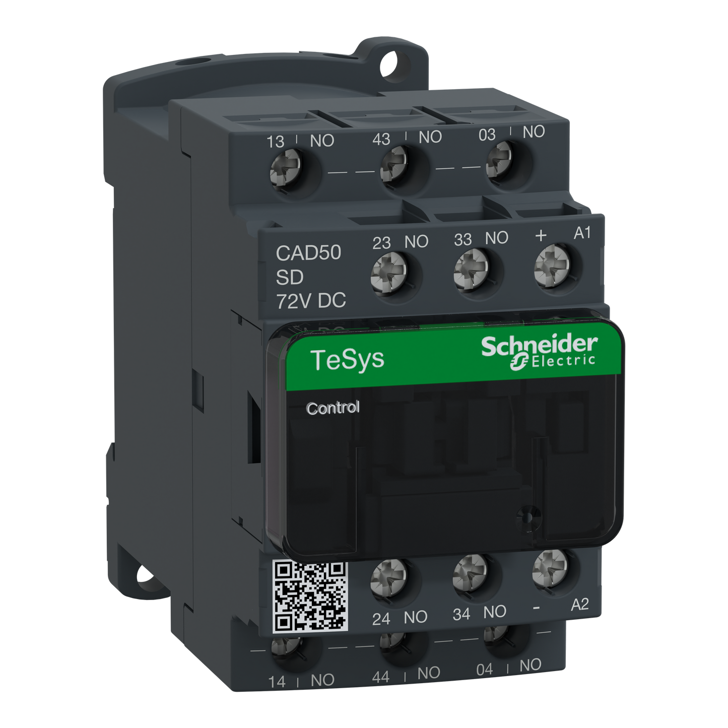 Schneider Electric-CAD50SD-TeSys CAD50 - contacteur - 5F+0O - instantané - 10A - 72Vcc