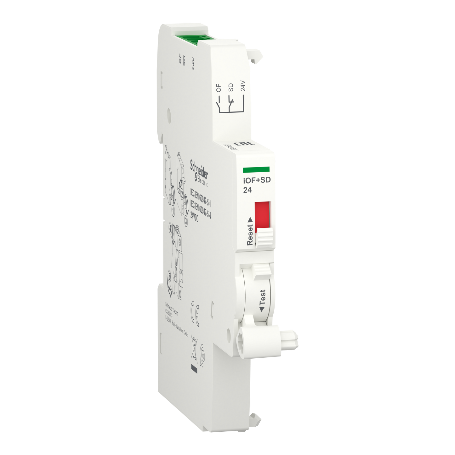 Schneider Electric-A9A26897-Auxiliaire IOF+SD24 cde haut