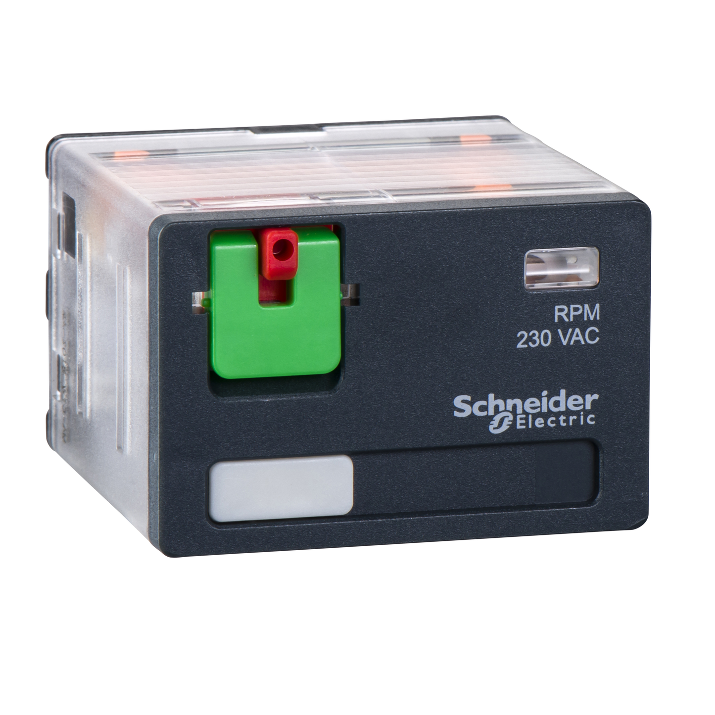 Schneider Electric-RPM41P7-Harmony Relay RP - relais puissance - embroch - test - 4OF - 15A - 230VAC