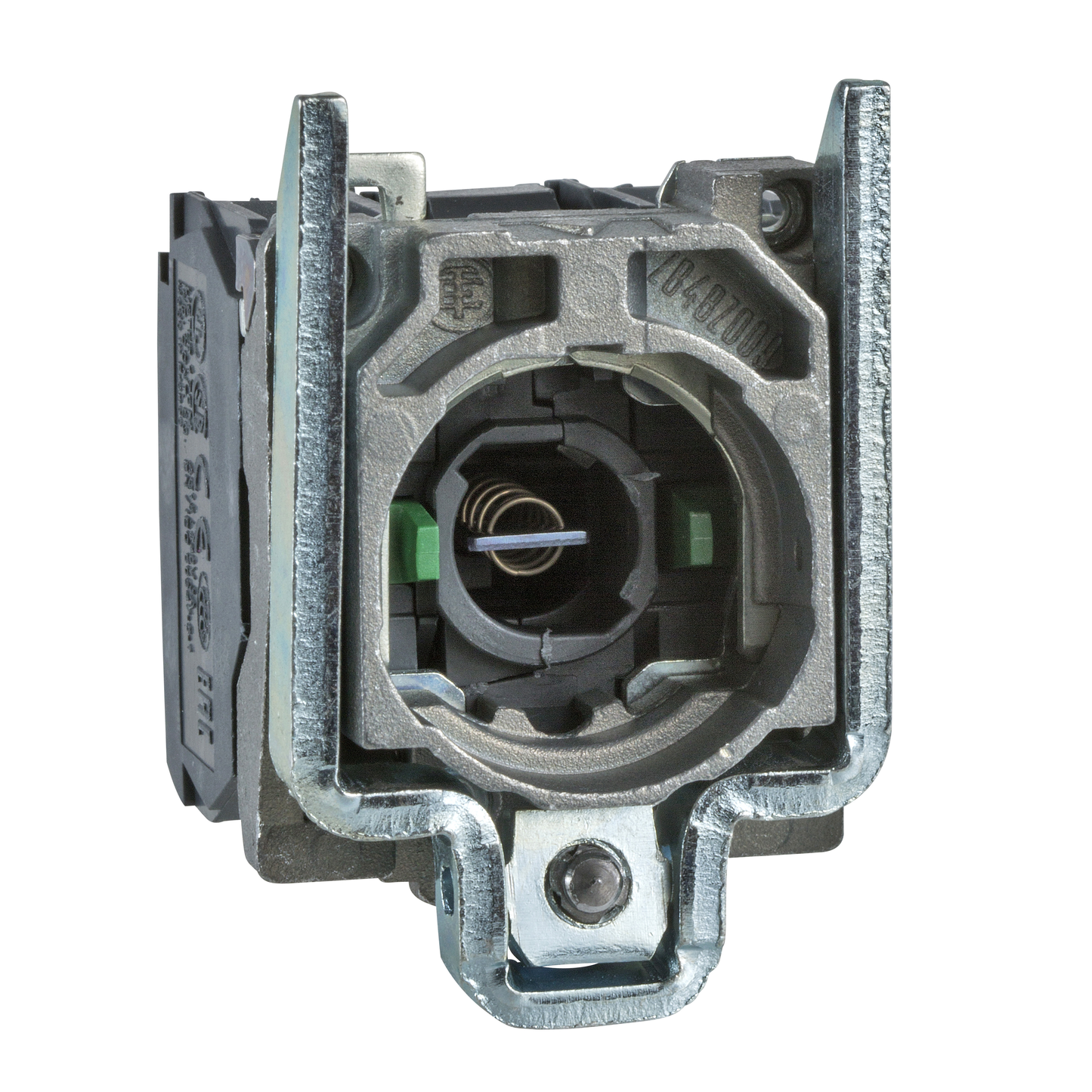 Schneider Electric-ZB4BW063-Harmony XB4 - corps bouton poussoir lumineux BA9s - 2F - 250V max - vis étrier