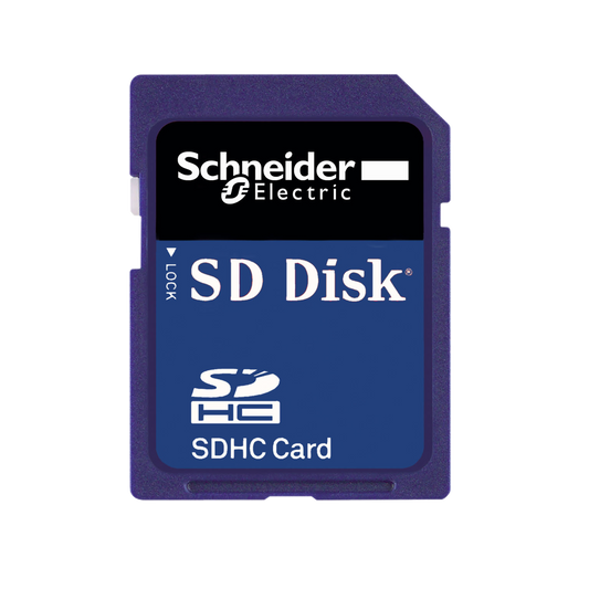 Schneider Electric-BMXRMS008MPF-Modicon M340 - carte mémoire SD flash - 8Mo+8Mo stockage - pour processeur