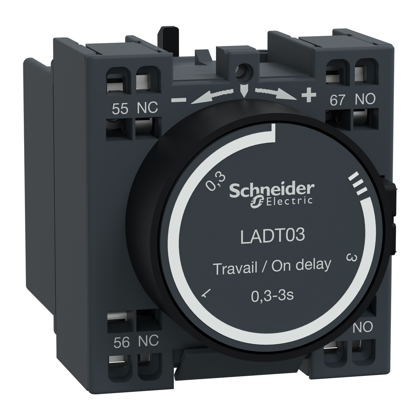 Schneider Electric-LADT03-BLOC CONT TEMPORISES RES