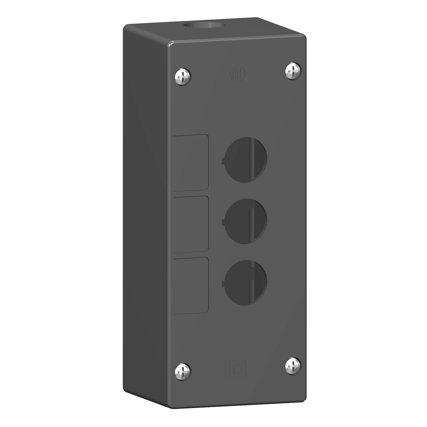 Schneider Electric-XALG03-Harmony XALG - boîte à boutons vide - plastique - 3 perçages horizontaux