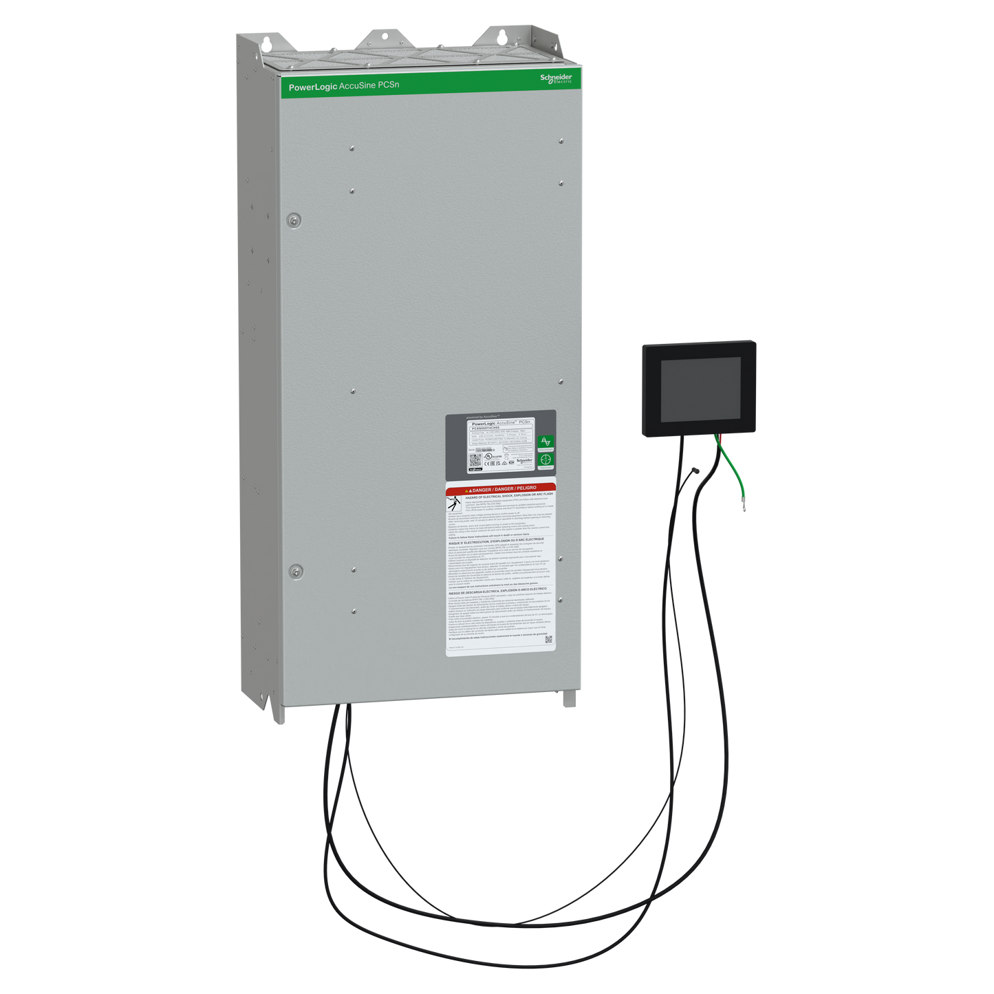 Schneider Electric-PCSN060Y4CH00-AccuSine PCSN 60A 380-415V Ph+N IP00