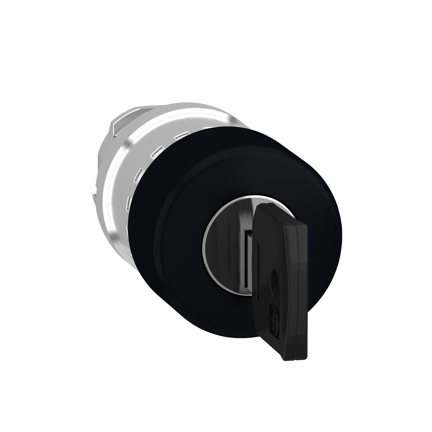 Schneider Electric-ZB4BS72-Harmony XB4 - tête bouton coup de poing - Ø30 - à clé 455 - noir