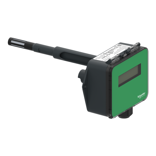 Schneider Electric-SCD2LP2AVX-Capteur de gaine communicant avec LCD qualité d'air CO2 + COV + Hr + T