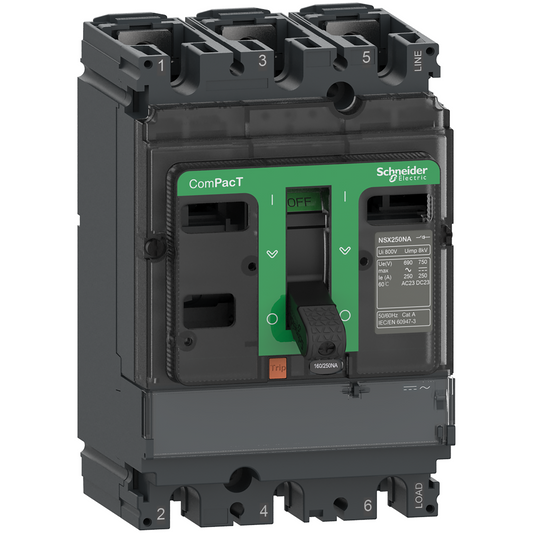Schneider Electric-C103100S-ComPacT NSX100NA - Interrupteur-Sectionneur - 100A - 3P - montage fixe