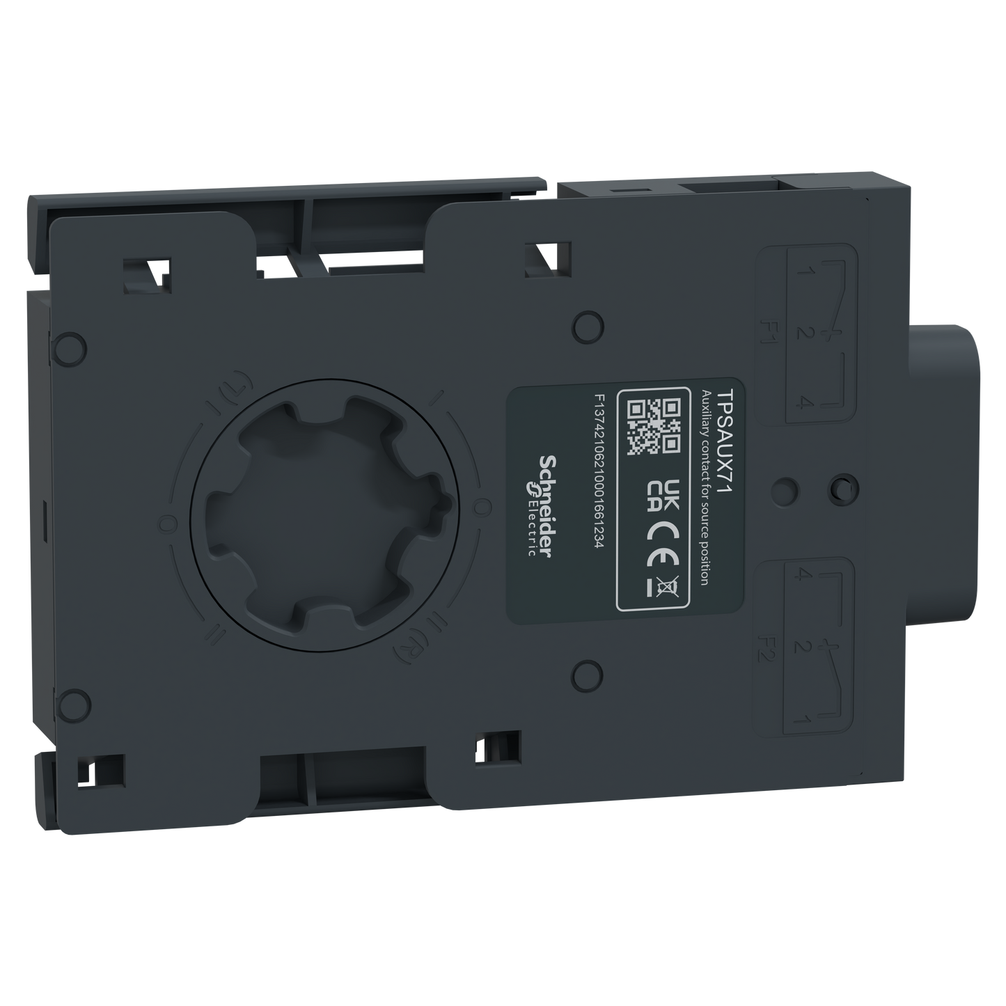 Schneider Electric-TPSAUX71-TransferPacT TA1600 - contact auxiliaire - indicateur pos - source I - source II