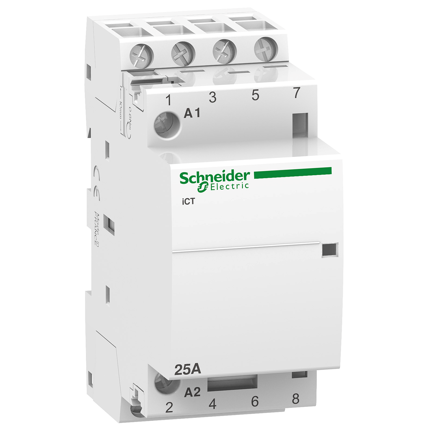 Schneider Electric-A9C20134W-W- iCT cont 25A 4NO 24Vca