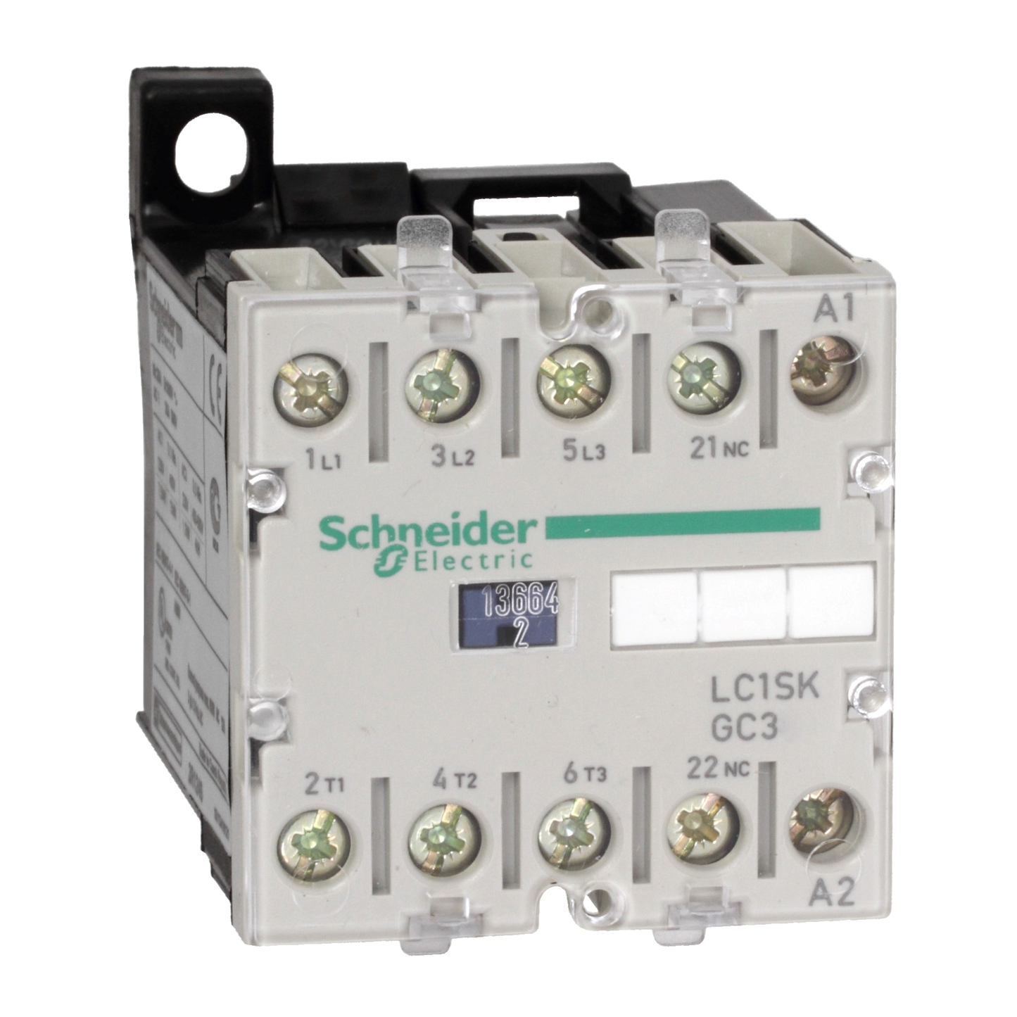 Schneider Electric-LC1SKGC310P7-TeSys LC1SK - contacteur - 3P - AC-3 400V 9A - bobine 230Vca
