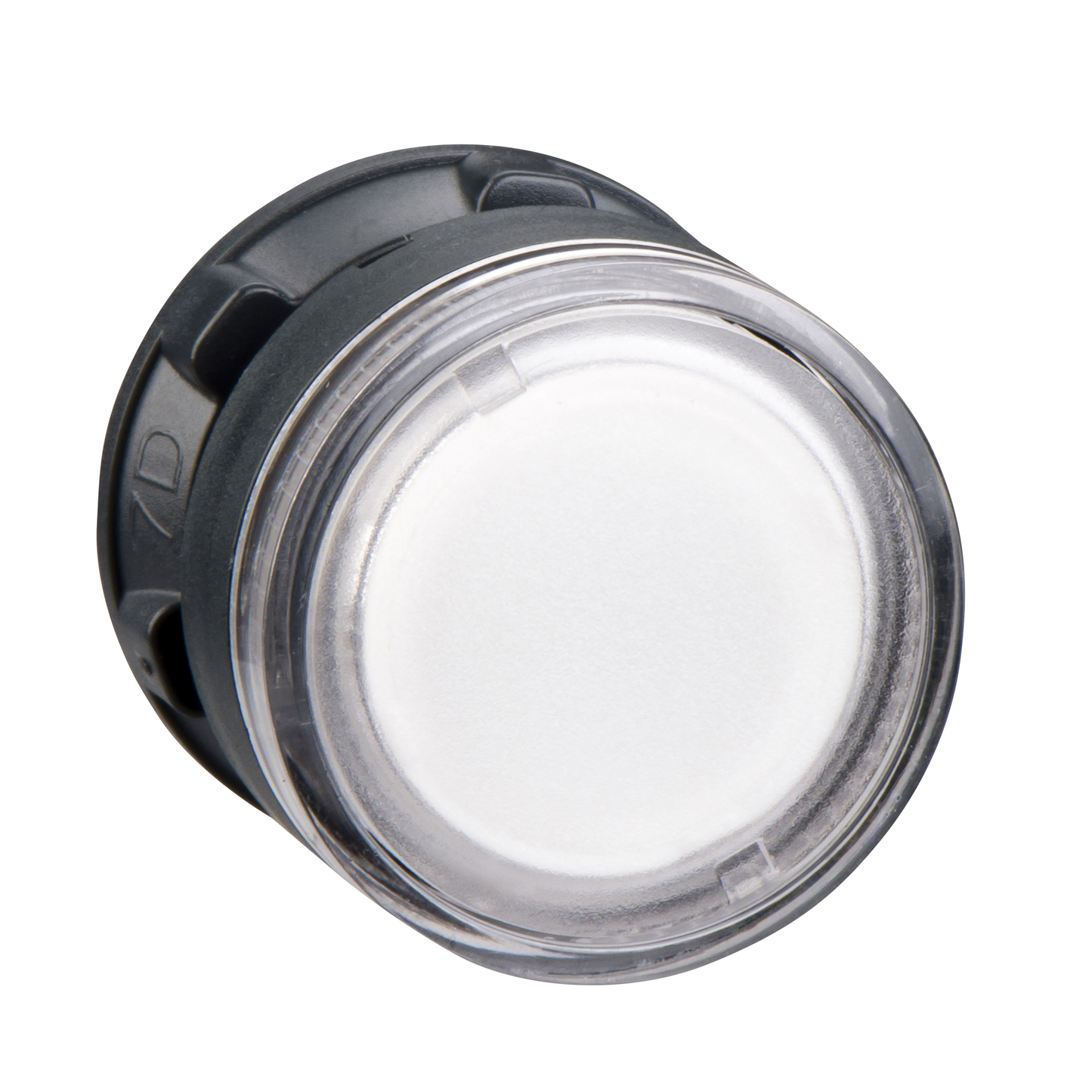 Schneider Electric-ZB5AW37-Harmony XB5 - tête bouton poussoir lumineux BA9s - Ø22 - blanc
