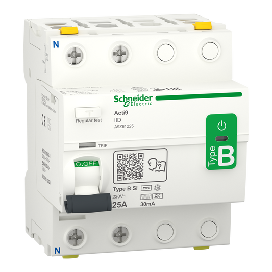 Schneider Electric-A9Z61225-Inter Diff iID 2P 25A B 30mA