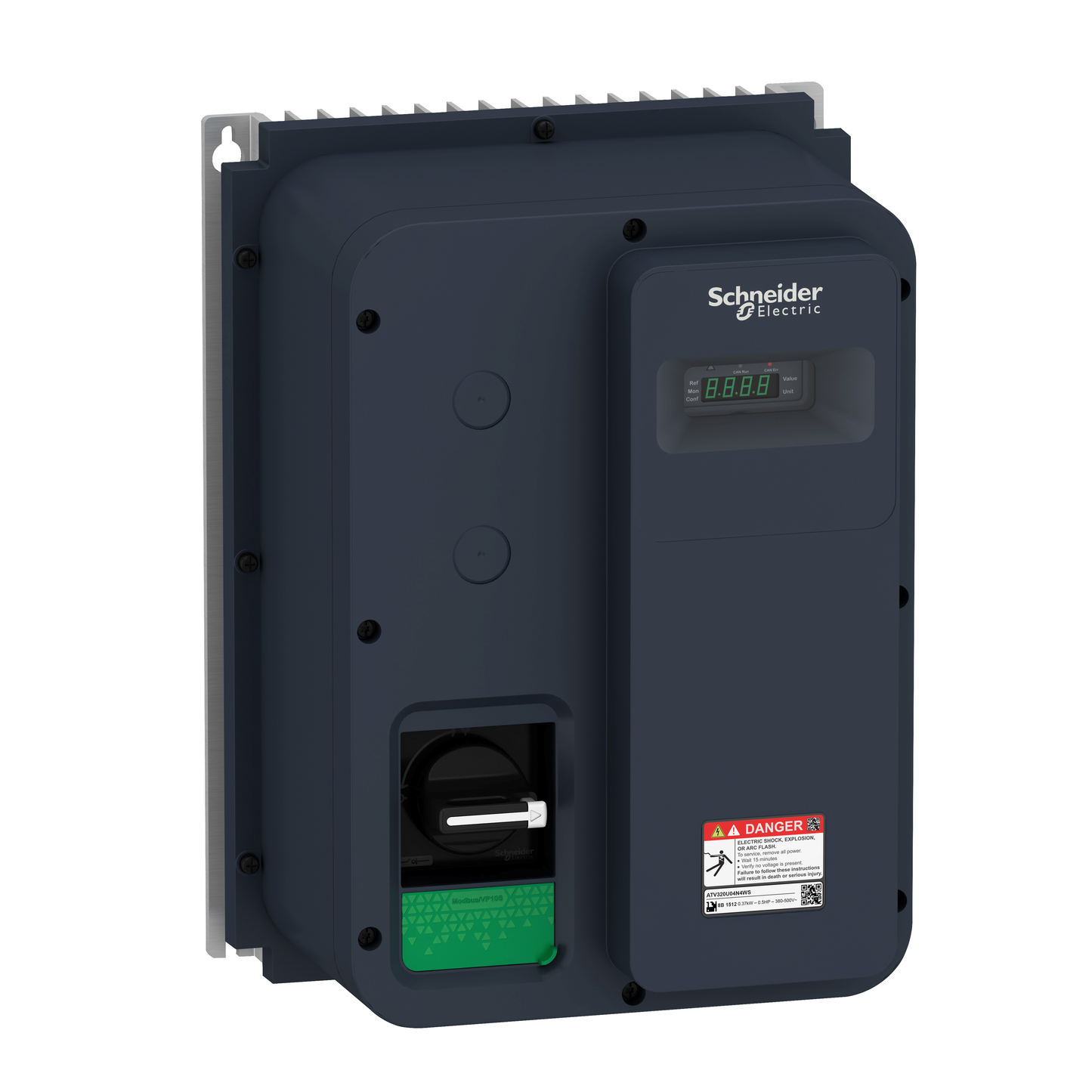 Schneider Electric-ATV320U15N4WS-Altivar Machine ATV320 - variateur coffret - 1,5kW - 400V tri - IP65 - Vario