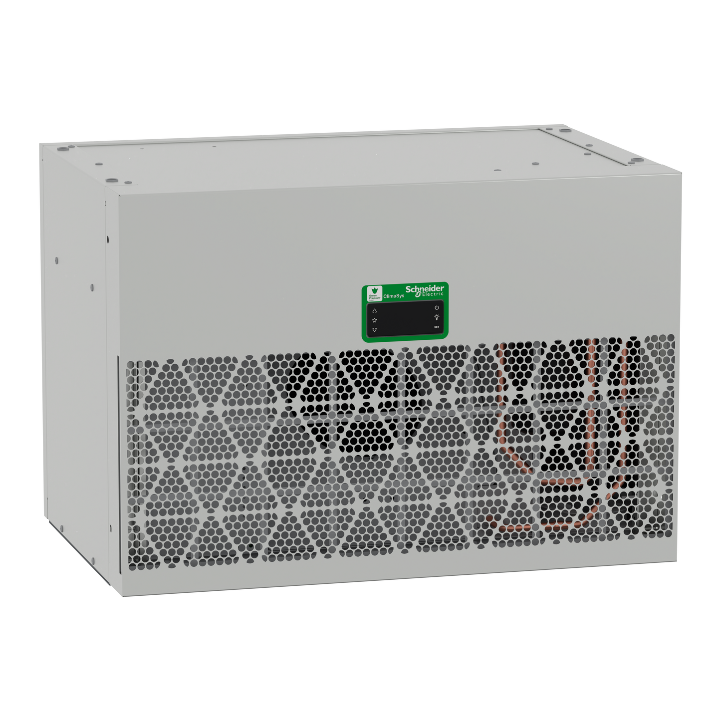 Schneider Electric-NSYCU1K22P4RDG-ClimaSys - Climatisation d'armoire - toit - 1.2kW - 2 poles - 400/460V IP54