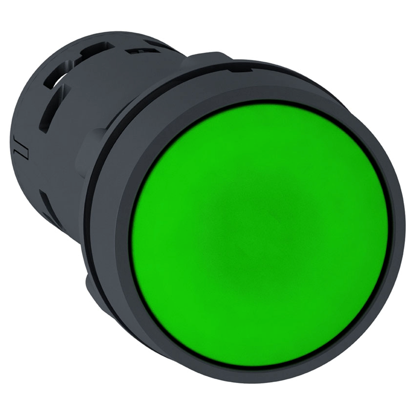 Schneider Electric-XB7NH31-Harmony bouton-poussoir affleurant - Ø22 - vert - à accrochage- 1F