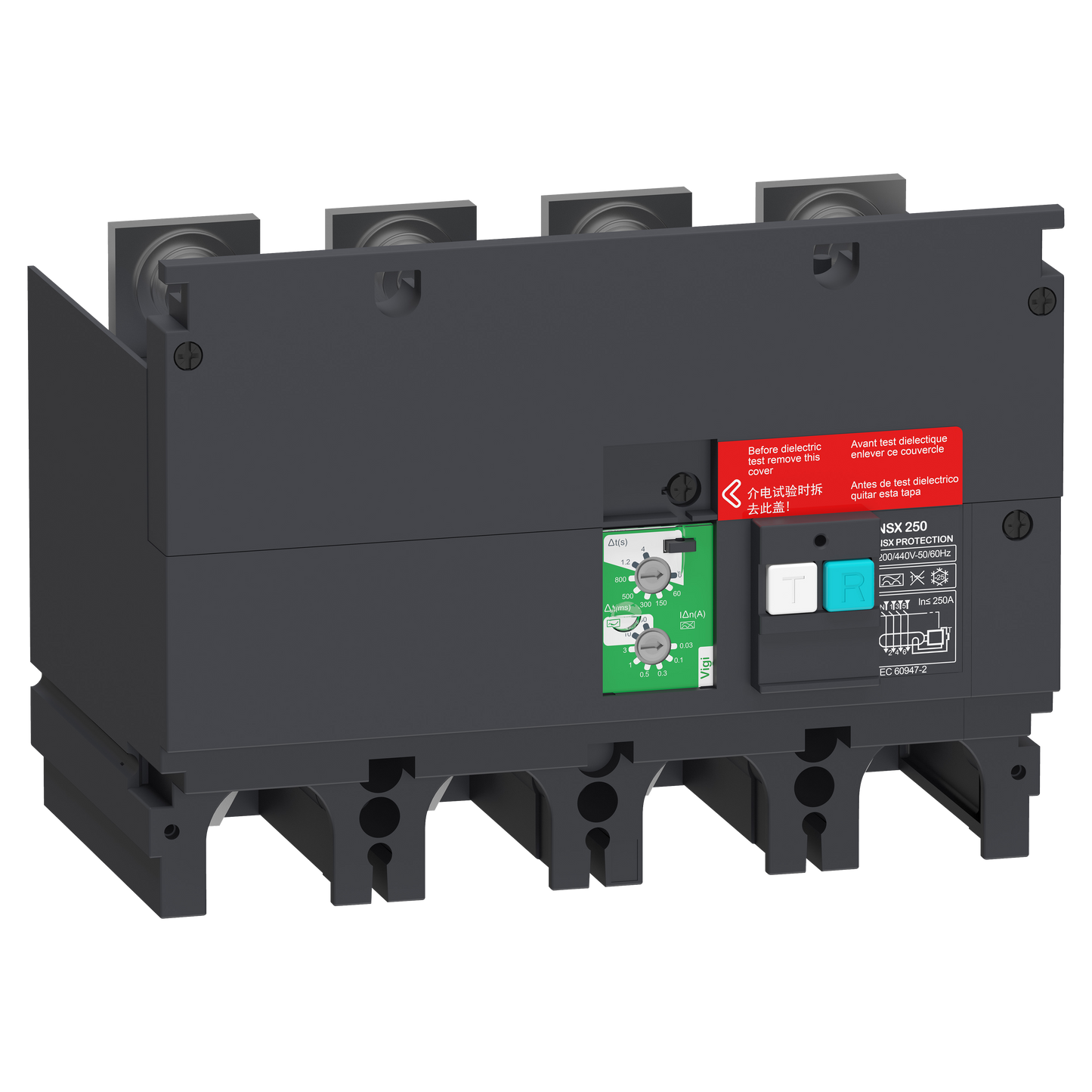 Schneider Electric-LV429493-NSX250 VIGI 4P 440V 0,03-30A