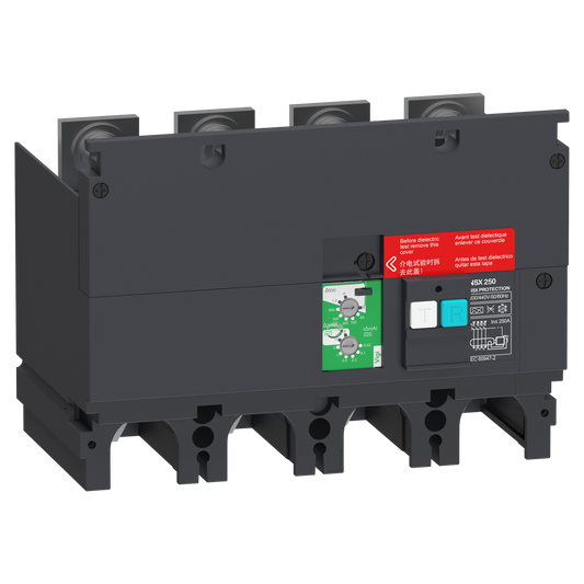 Schneider Electric-LV429493-NSX250 VIGI 4P 440V 0,03-30A