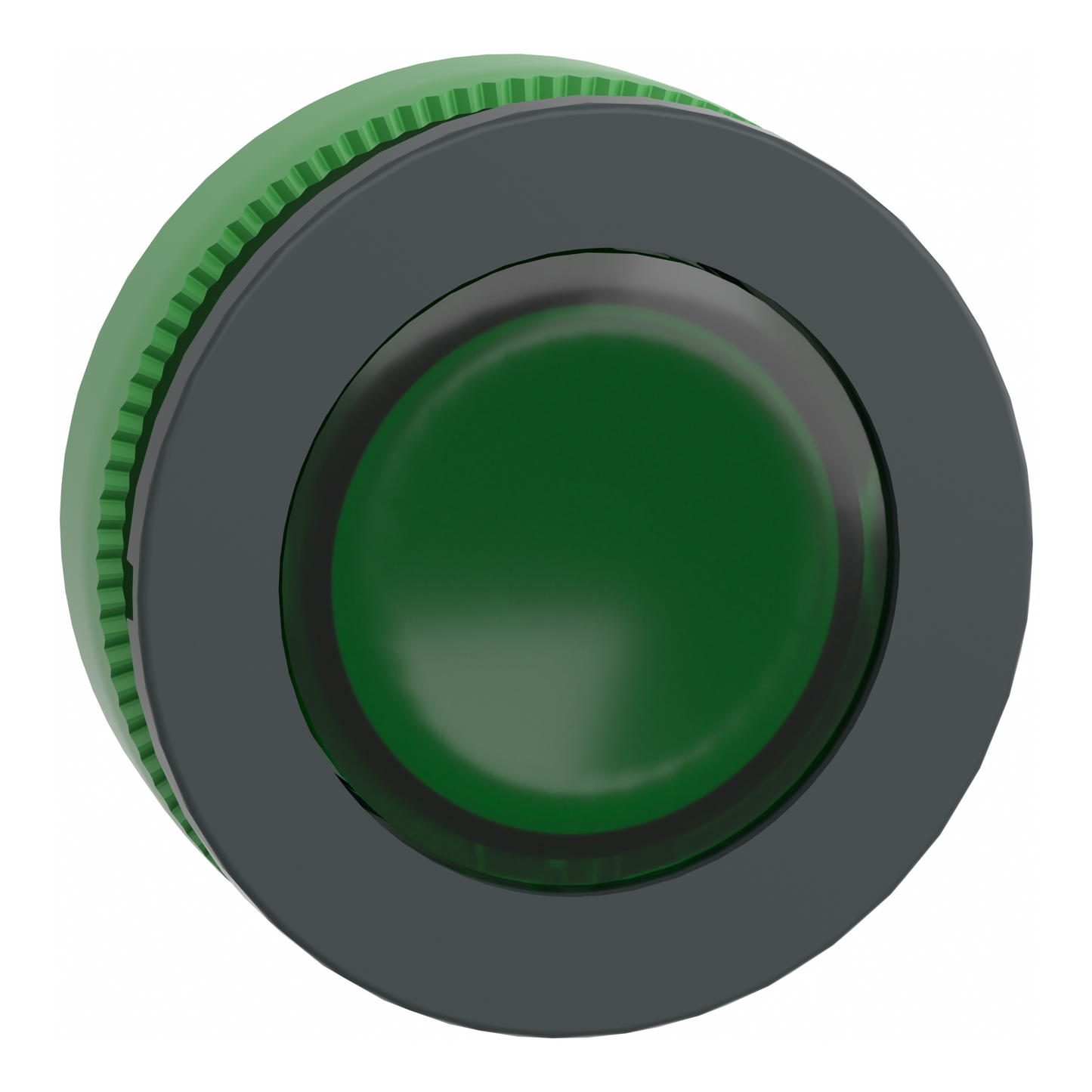 Schneider Electric-ZB5FW333-Harmony XB5 - tête bouton poussoir lum DEL - flush - vert