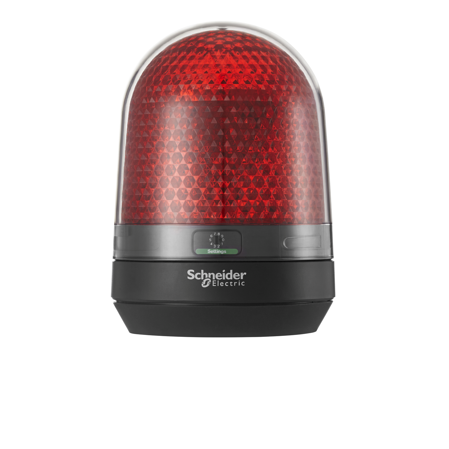 Schneider Electric-XVR3M04-Harmony XVR3 - feu tournant rouge - sans buzzer - 100 à 230Vca