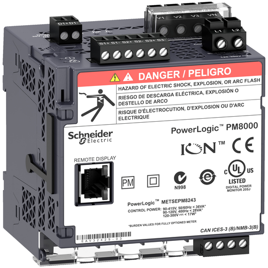 Schneider Electric-METSEPM8313-Centrale de mesure PM8313
