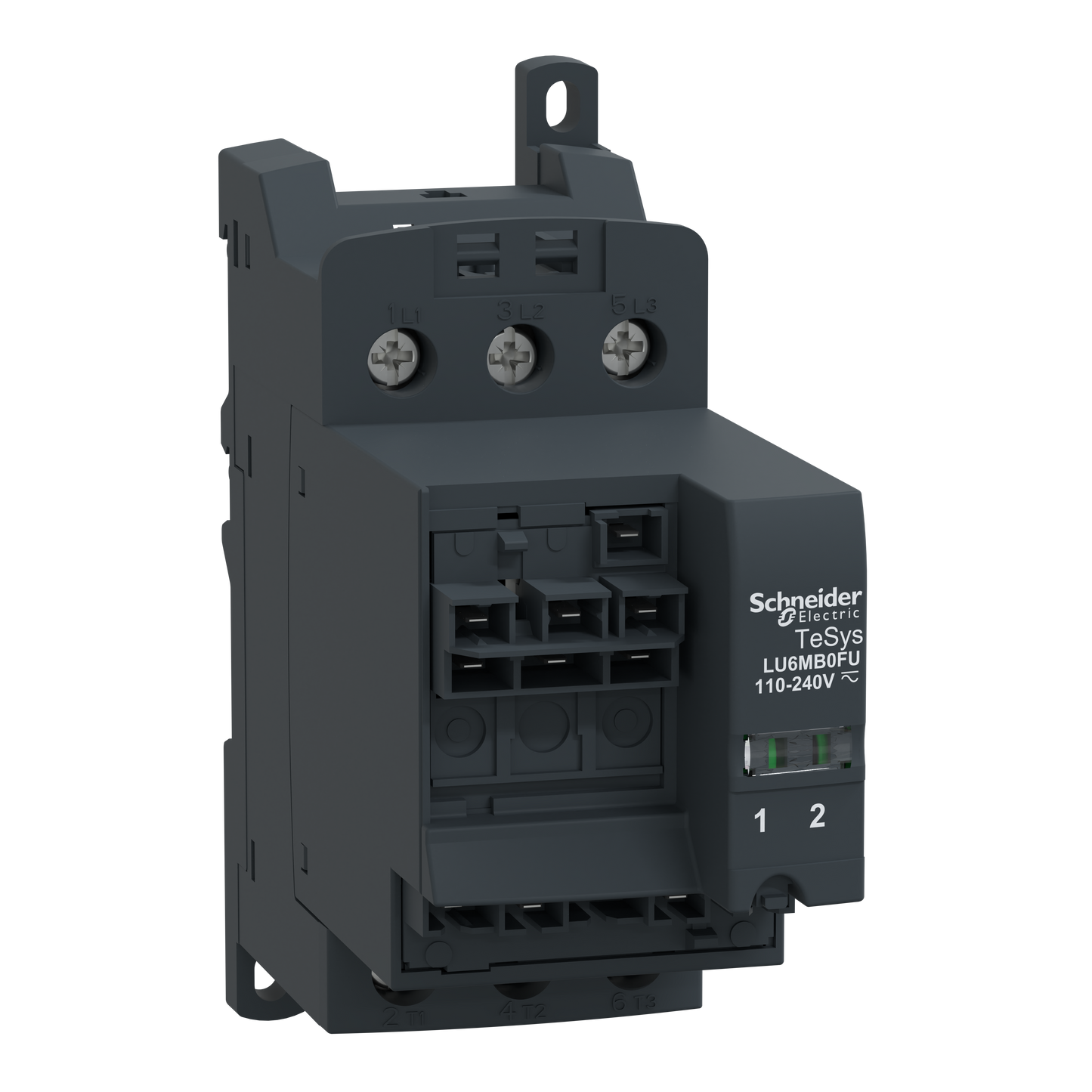Schneider Electric-LU6MB0FU-TeSys U - bloc inverseur LU6 - 32A - 110..240Vcc/ca 50..60Hz - montage séparé