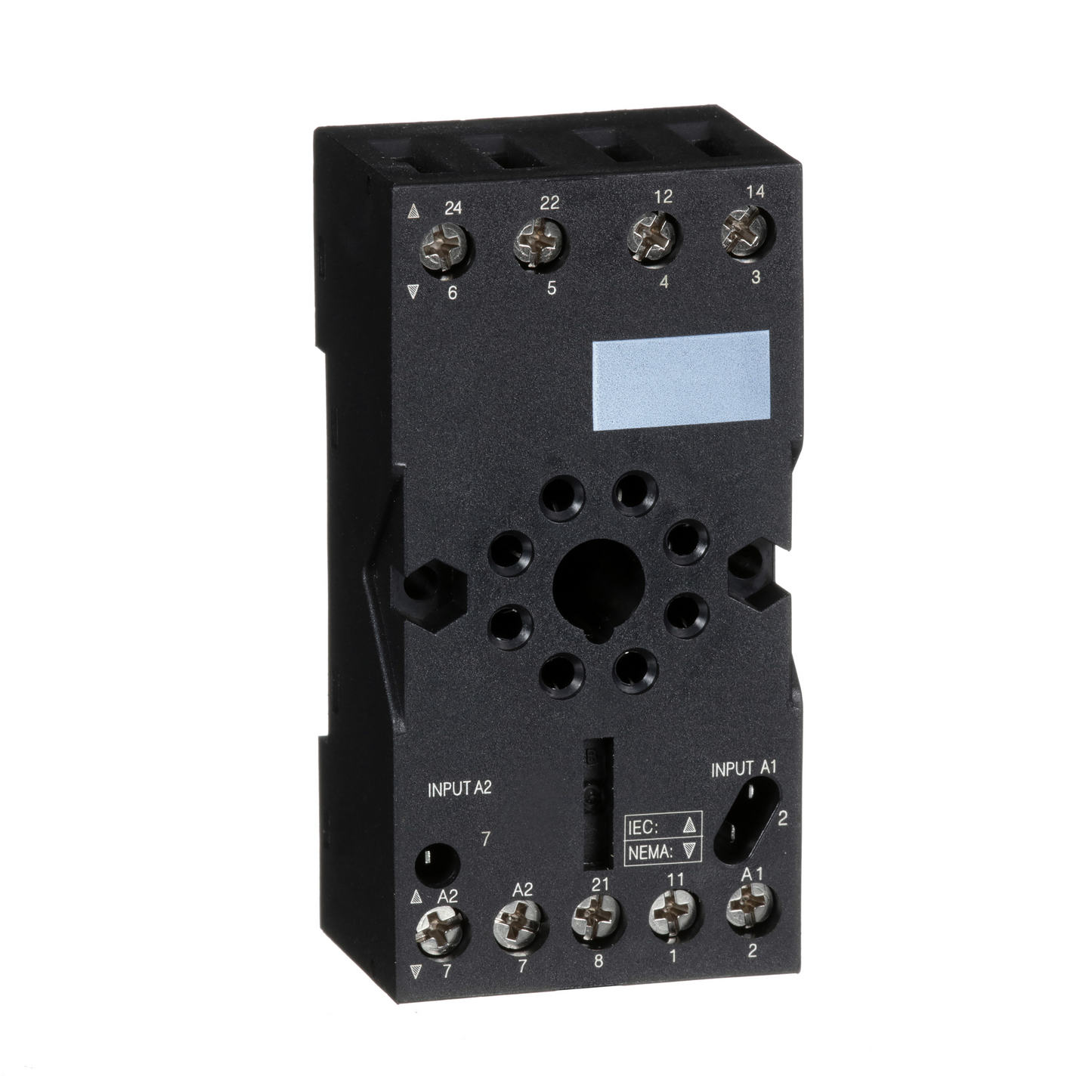 Schneider Electric-RUZC2M-Harmony Relay RUM - embase pour relais RUMC2 - contacts mixtes - connecteurs