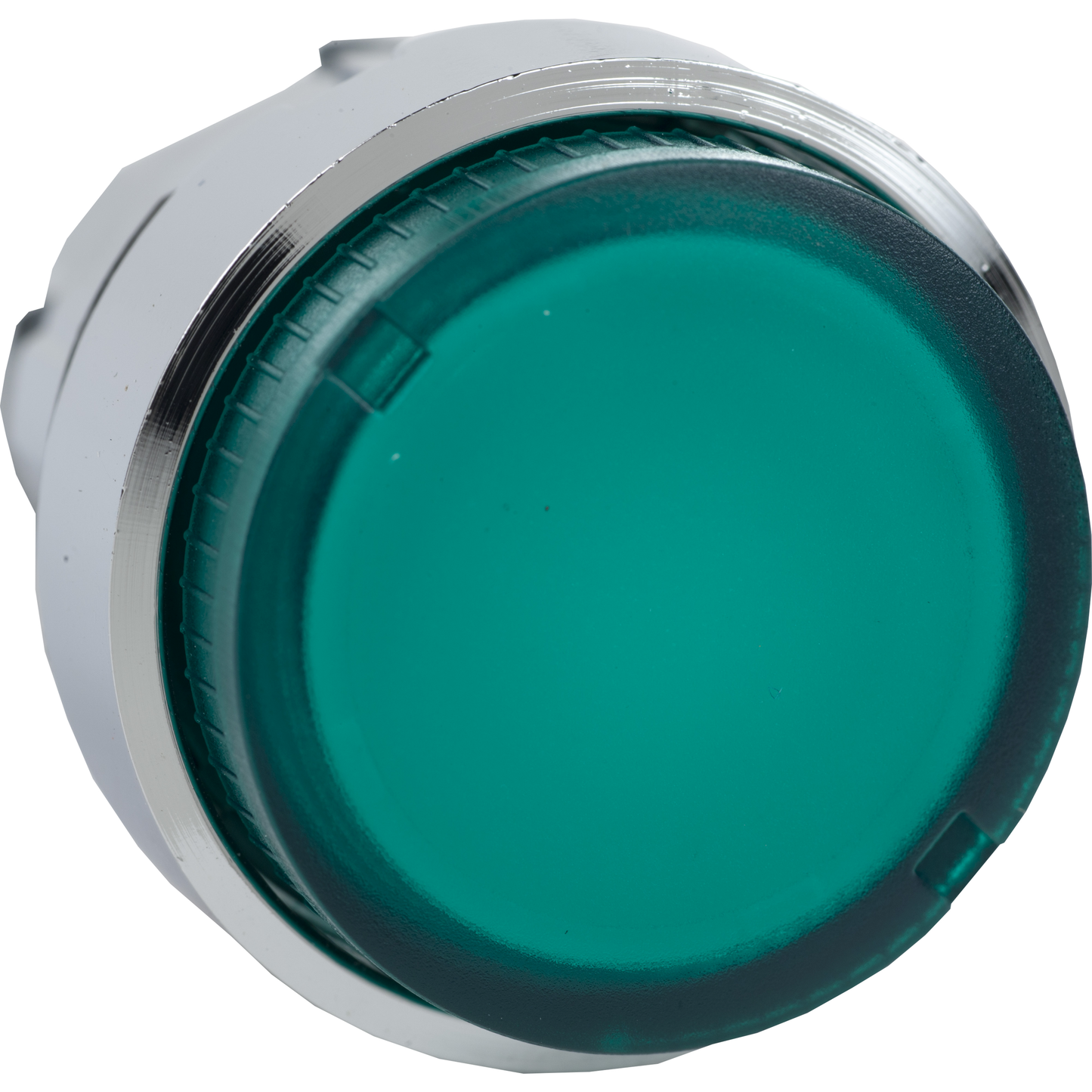 Schneider Electric-ZB4BW13-Harmony XB4 - tête bouton poussoir lumineux BA9s - Ø22 - dépassant - vert