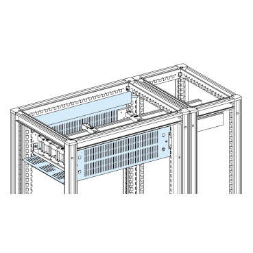 Schneider Electric-LVS06570-PrismaSet HD - cloisonnement forme 2 JDB horizontal -3M - L700xP500/600/800mm